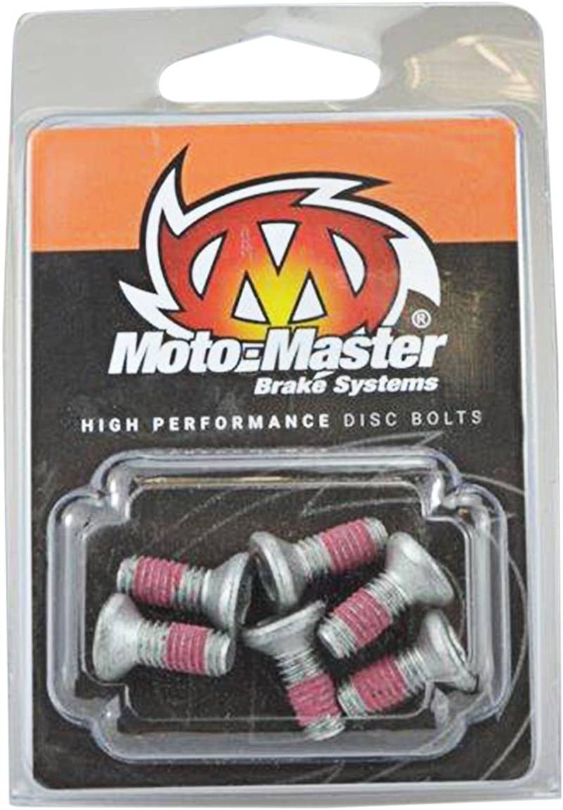 Bremsscheibenschrauben ROTOR BOLTS M6X12 C/S INH von Moto Master