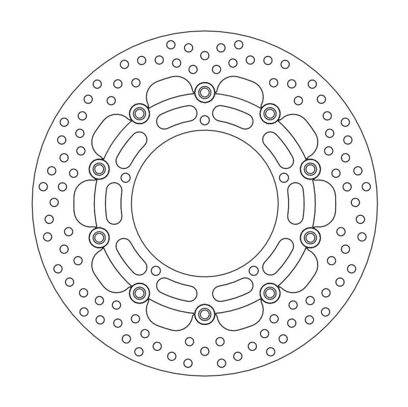 MOTO-MASTER Brake Disc Halo Racing Fr von Moto-Master