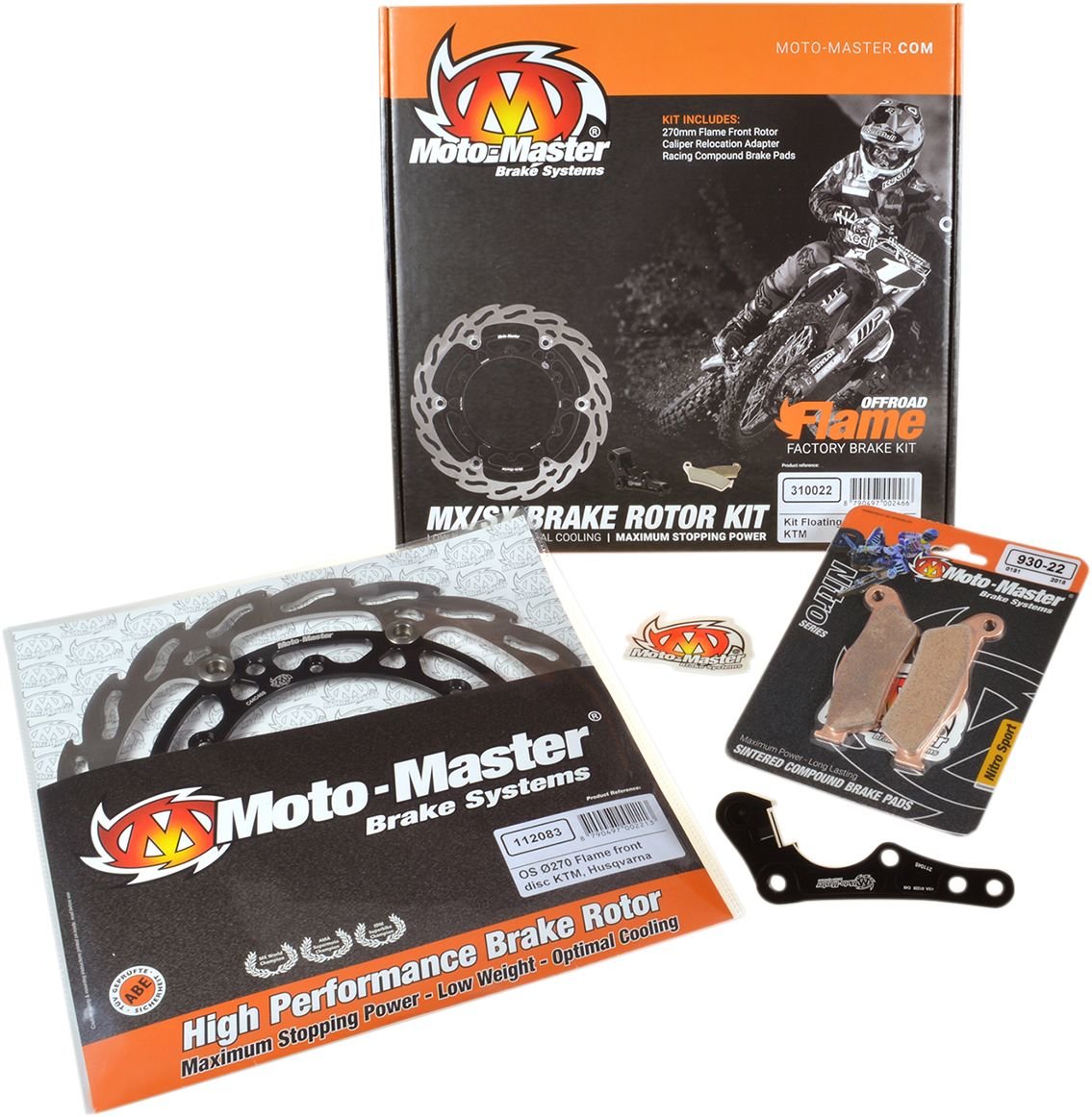 MOTO-MASTER Brake Kit Front Float 270Mm von Moto-Master