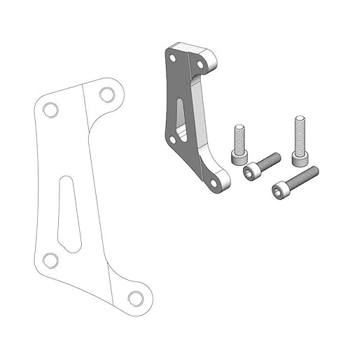 Moto Master Adapter Halterung für Supermoto Racing 300 mm von Moto Master