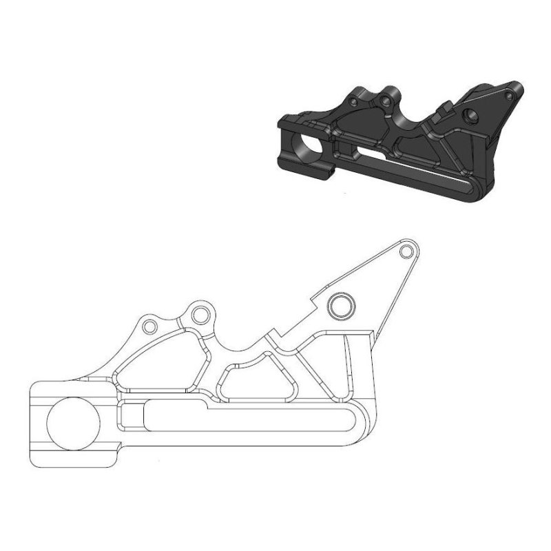 Moto-Master Bremsadapter Ovrsize 240 MM211085 von Moto-Master