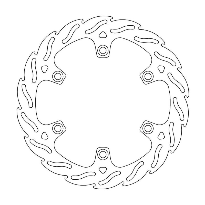 Moto-Master Bremsscheibe Fix Flame 110774 von Moto-Master