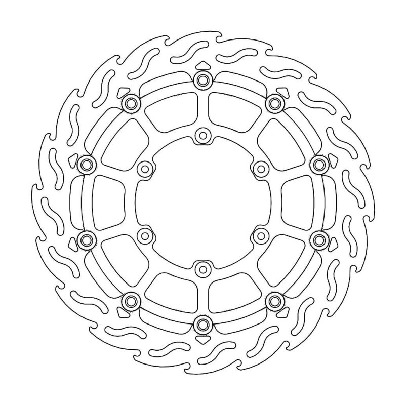 Moto-Master Bremsscheibe Float Flame Sumo 112229 von Moto-Master