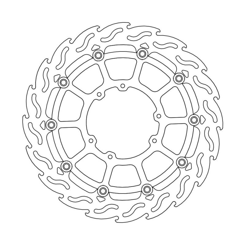 Moto-Master Bremsscheibe Float Flame Sumo MM112228 von Moto-Master