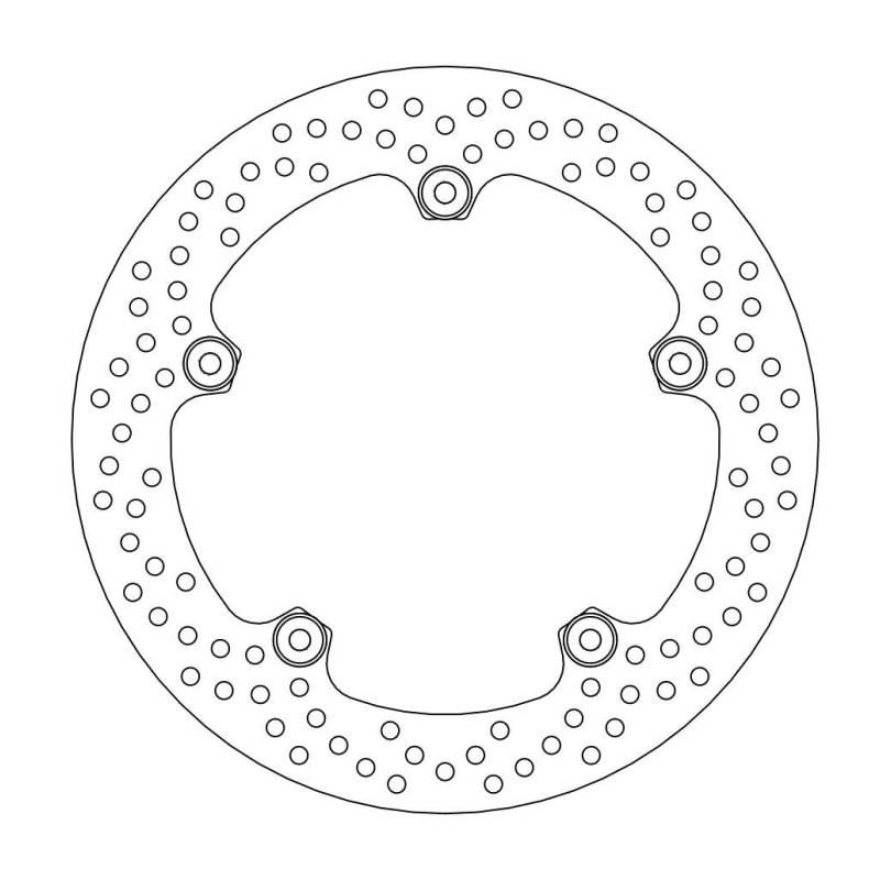 Moto-Master Bremsscheibe Float Round L/R 111068 von Moto-Master