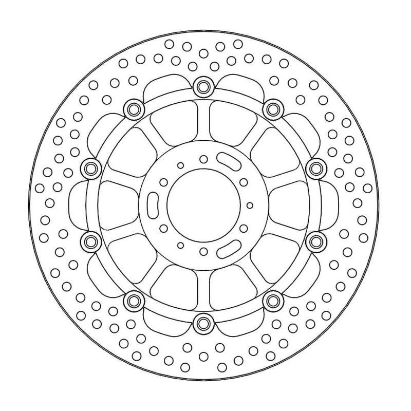 Moto-Master Bremsscheibe Round L/R 113171 von Moto-Master