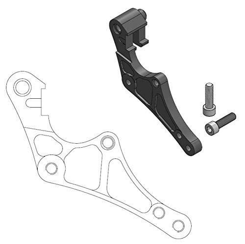 Moto-Master Bremsscheiben Adapter für 320mm 211054 KTM Husqvarna für OEM Zange von Moto-Master