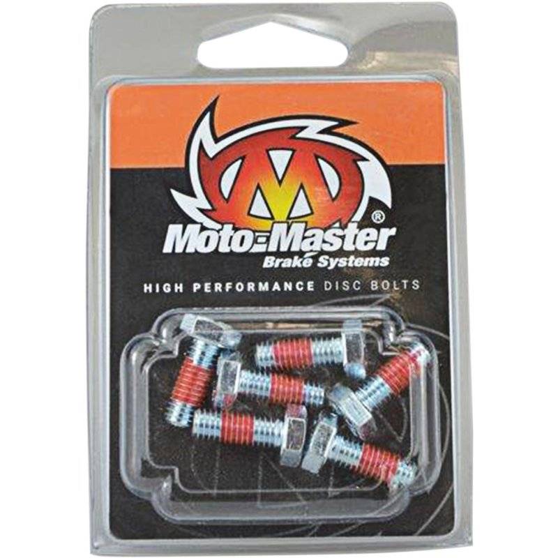 Moto-Master Bremsscheibenschrauben M6X17 Hex 012021 von Moto-Master