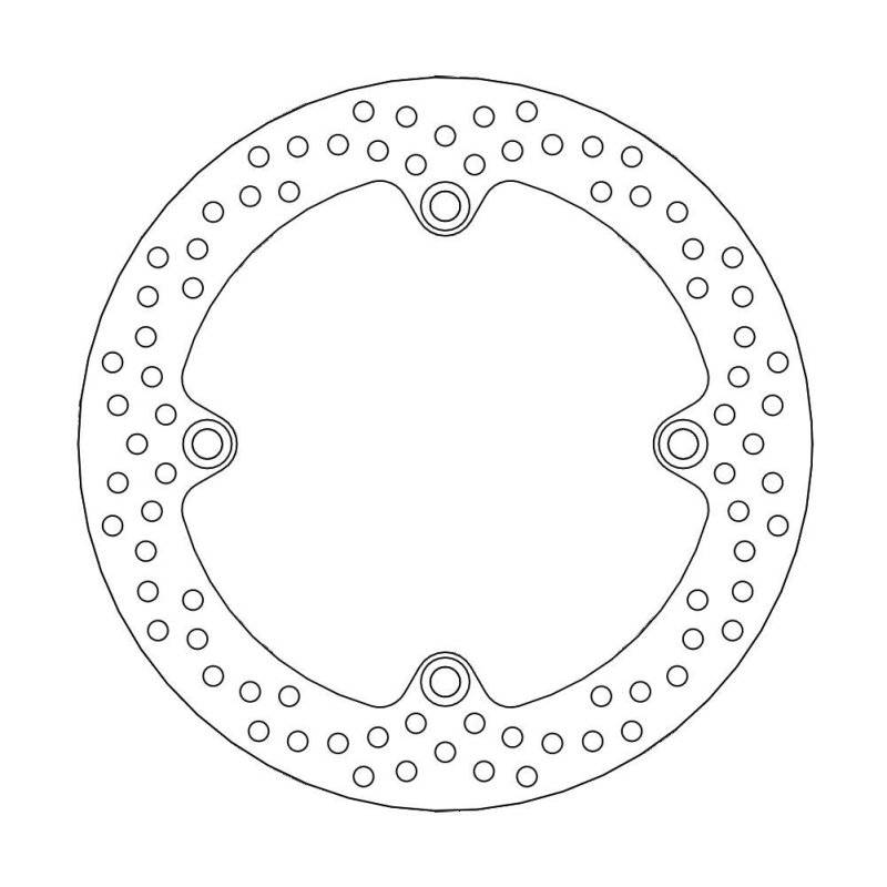 Moto-Master HALO Bremsscheibe hinten 110467 von Moto-Master