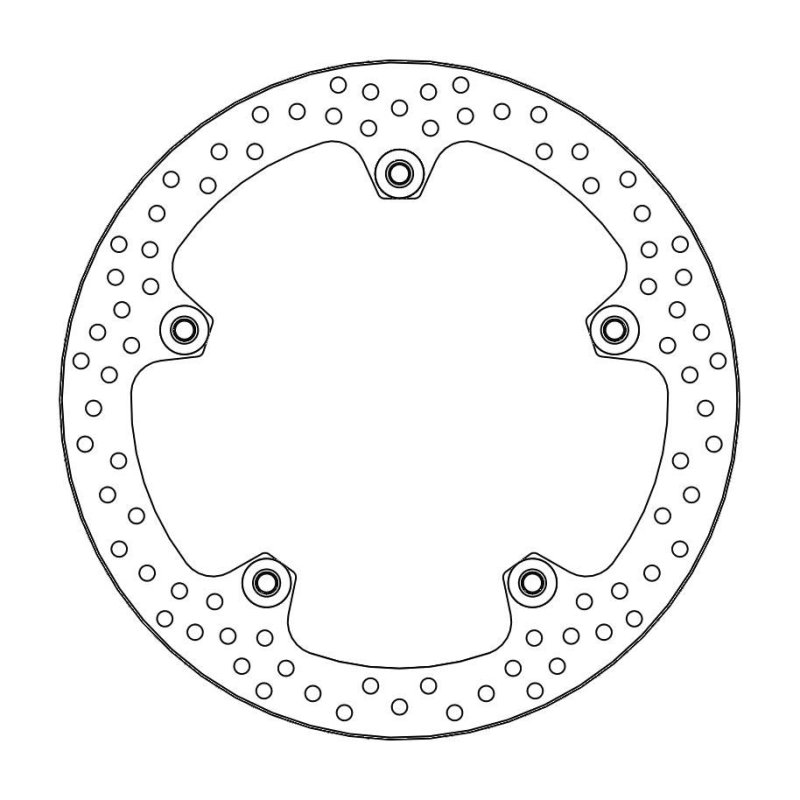 Moto-Master Halo Bremsscheibe Vorne Float 111070 von Moto-Master