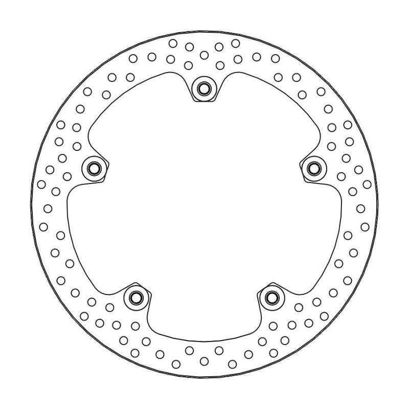 Moto-Master Halo Bremsscheibe Vorne Float 111070 von Moto-Master