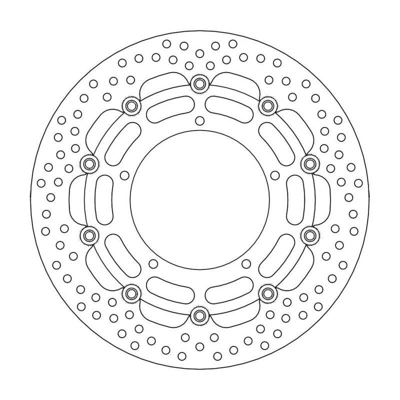 Moto-Master Halo Bremsscheibe Vorne Yzf R1 112140 von Moto-Master