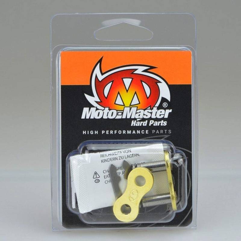 Moto-Master Kettenschloss Clipschloss 520 GP G&G 520-Teilung gold von Moto-Master