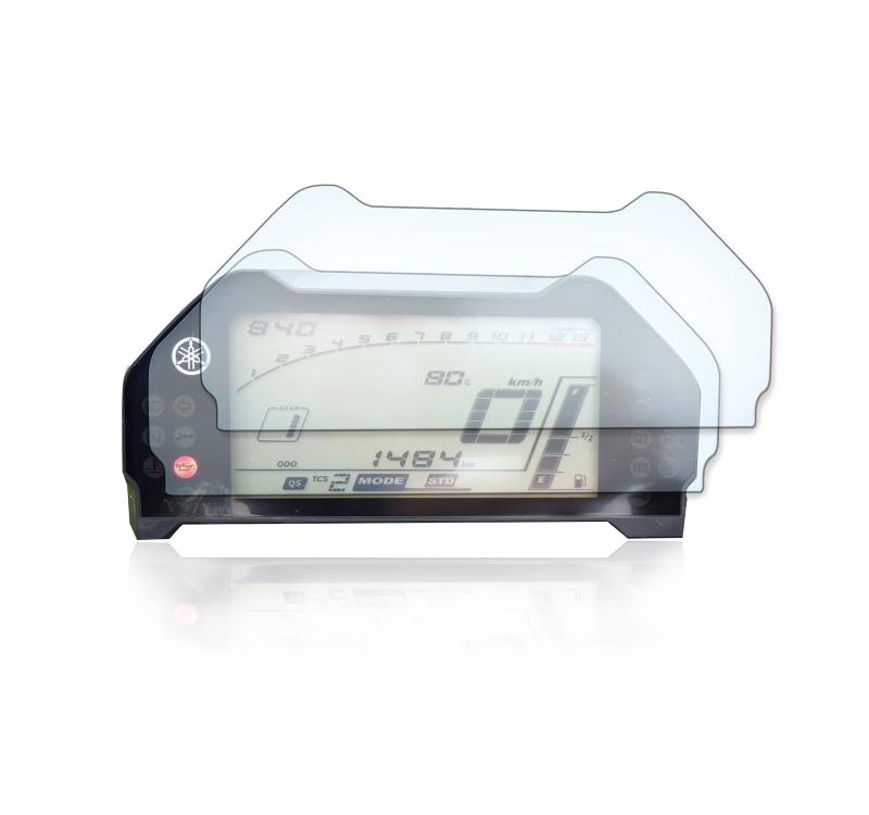 Displayschutzfolie Tacho Schutzfolie geeignet für Yamaha YZF R25/R3 2019+ von Moto Screenies