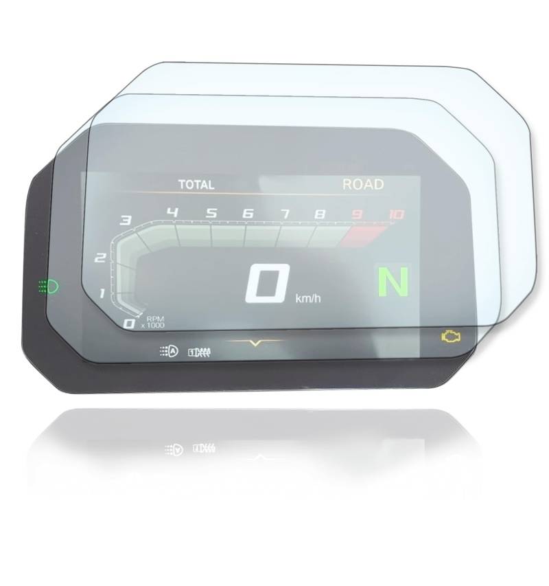 Tachoschutzfolie Displayschutzfolie passend für BMW F800GS / F900GS ADV 2024+ 2x Ultra Clear von Moto Screenies