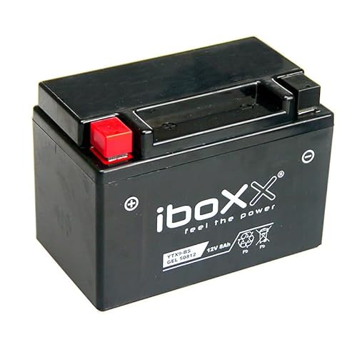 Motorrad Batterie YTX9-BS GEL 12V kompatibel mit Honda VT 600 C Shadow, Bj. 1989-2000 von MotoX-treme