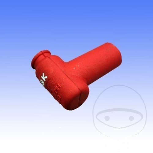 NGK Zündkerzenstecker rot LB05EMH kompatibel mit KTM SX 50 LC Bj. 2006-2008 von MotoX-treme