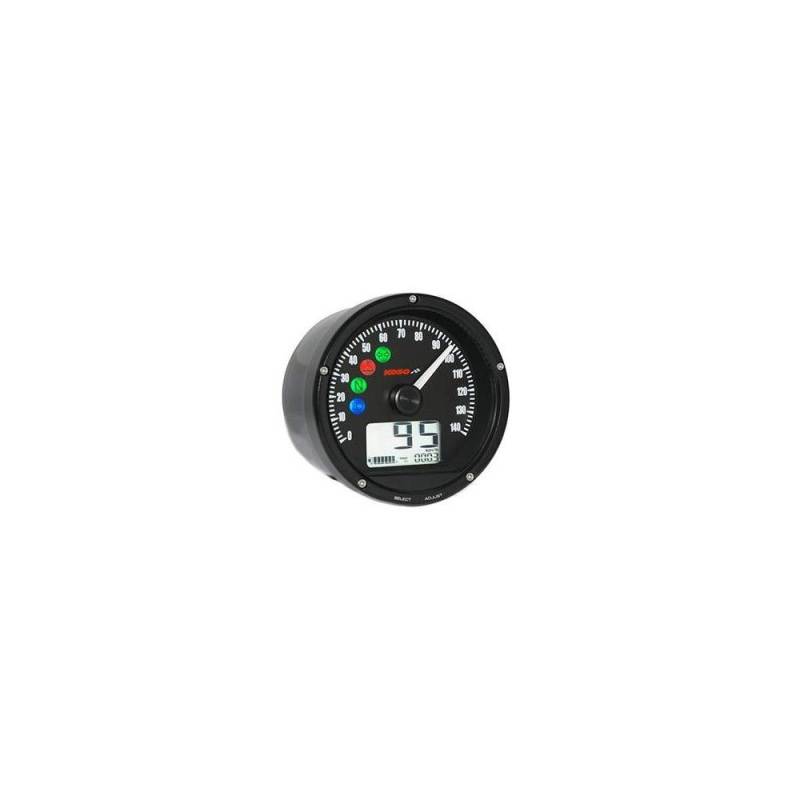 D75 SPEEDOMETER BK 0-240 KMH von motodak