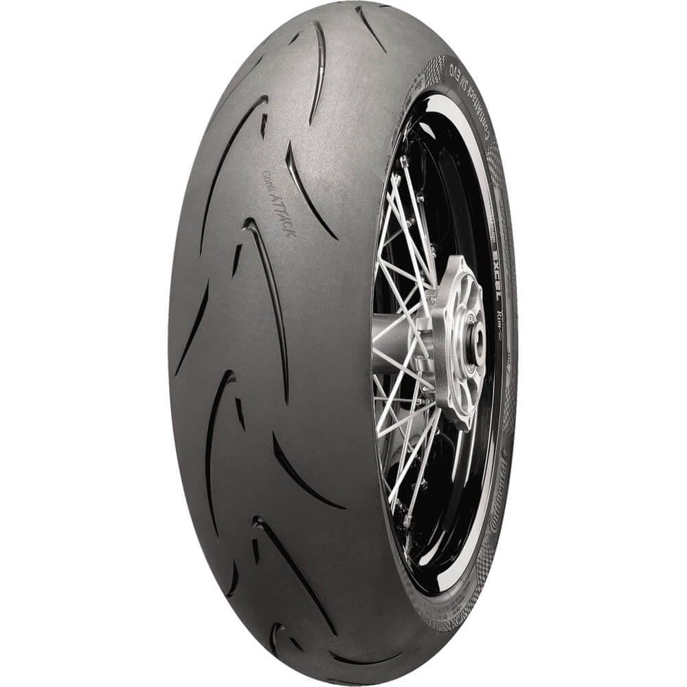 CONTINENTAL 66H TL ContiAttack SM EVO Rear 140/70R17 66H von Continental