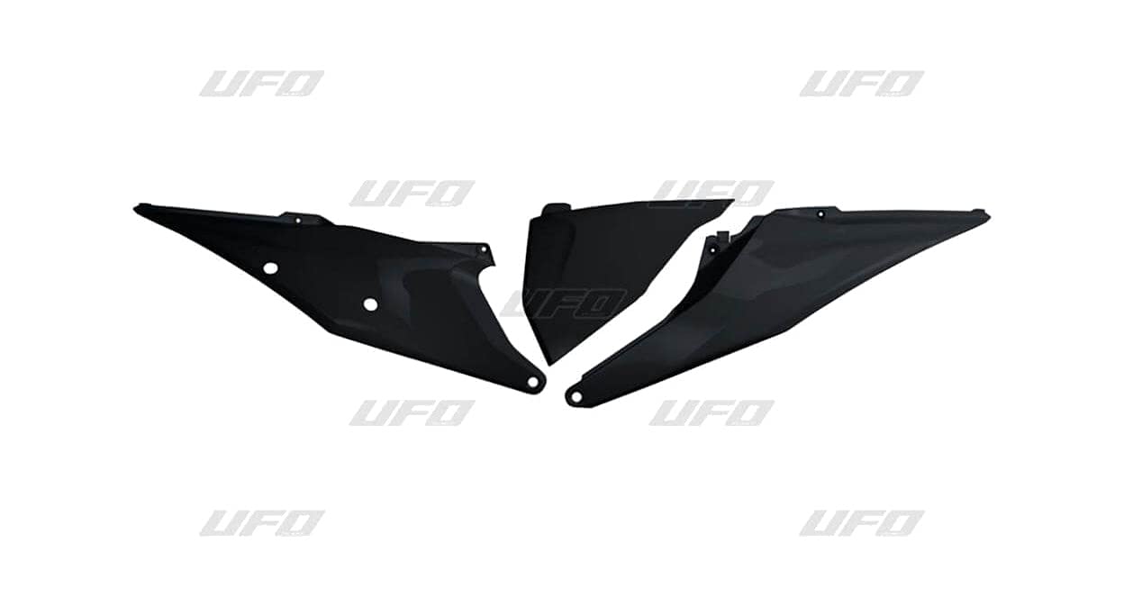 UFO PLAST Seitenteile schwarz Ktm SX-F 250 2019-2022 von Motodak