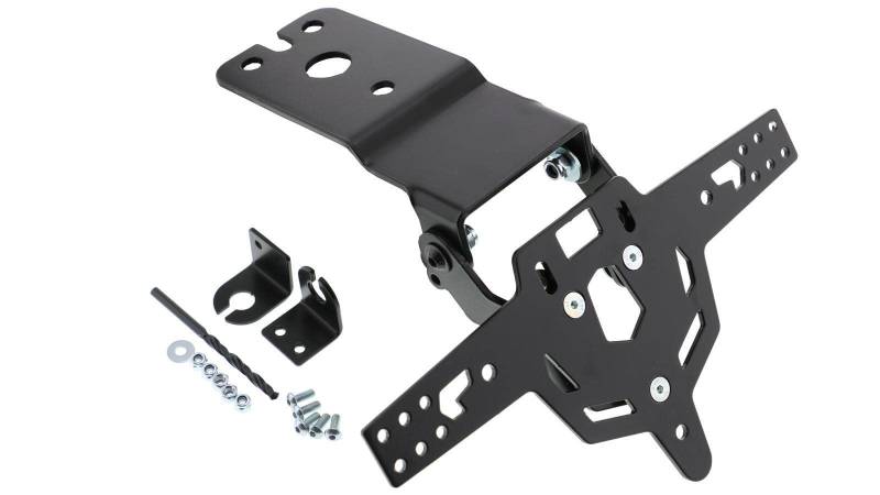 Kennzeichenhalter Motoflow passend für Yamaha YZF-R125 (2008 bis 2013) AMZ-FL.06.055-B.v166 von Motoflow