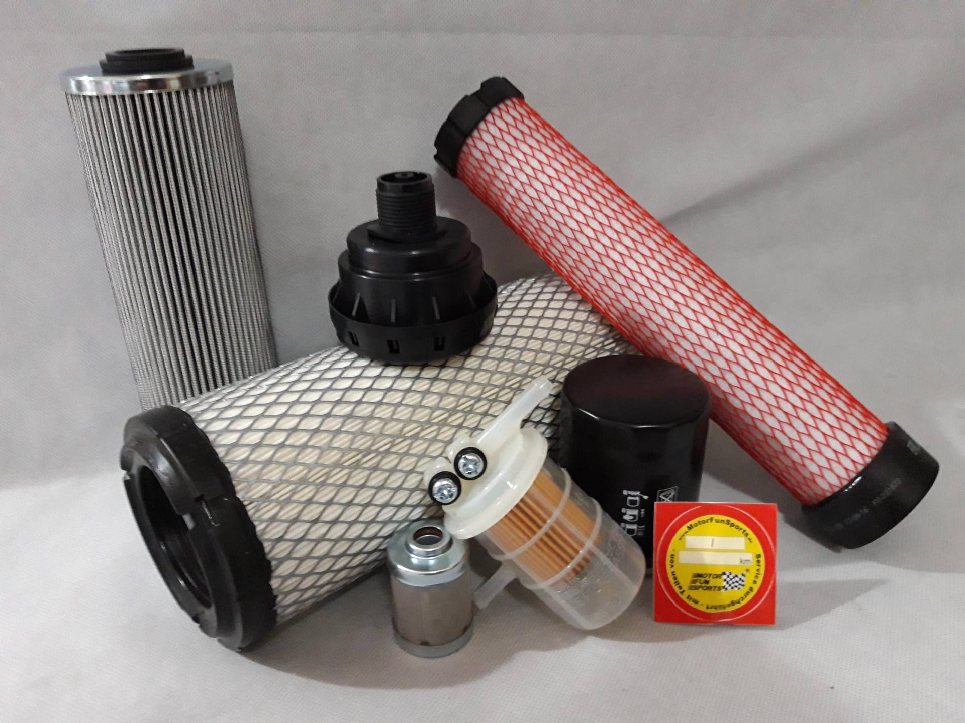 Filter Set (groß) passend für Schaeff HR 14 mit S4LY-162KL von SN 1431 bis 1815 von Motor Fun Sports