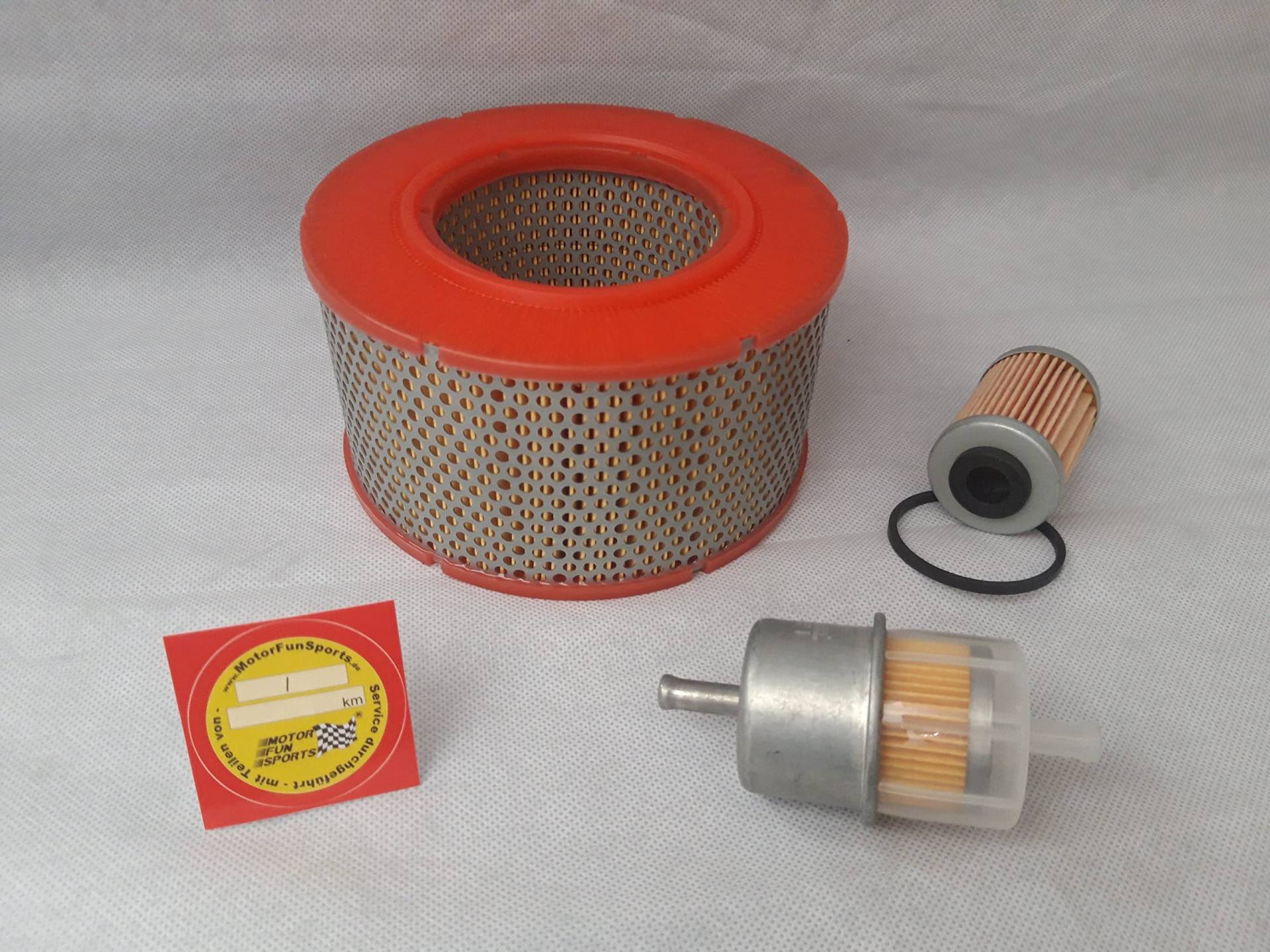 Filter Set kompatibel mit Bomag BPR 75/60 mit Hatz 1D81S Ölfilter Luftfilter Kraftstofffilter von Motor Fun Sports