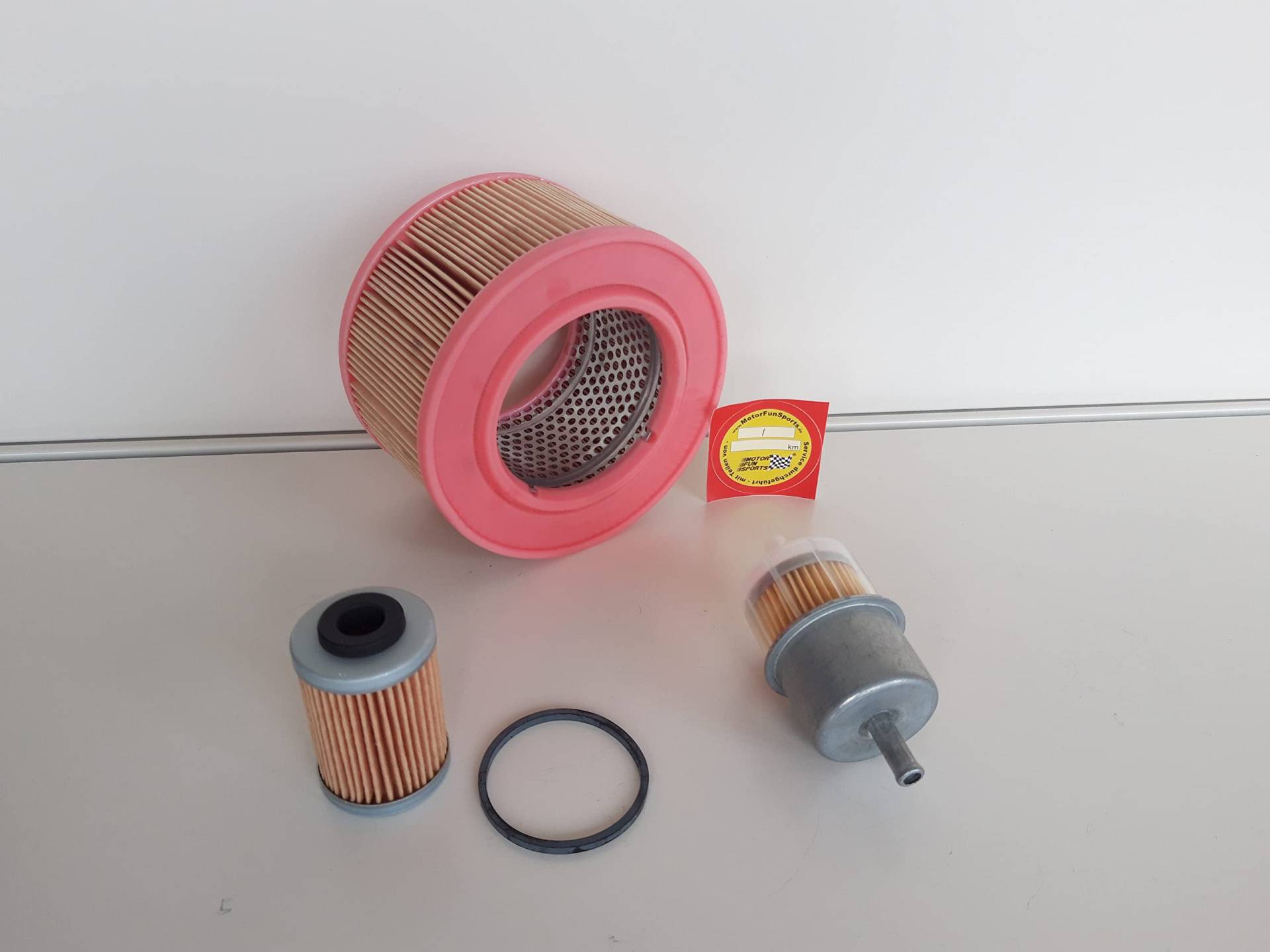 Filter Set kompatibel mit Rüttelplatte Weber CR 8 mit Motor Hatz Ölfilter Luftfilter Kraftstoff von Motor Fun Sports