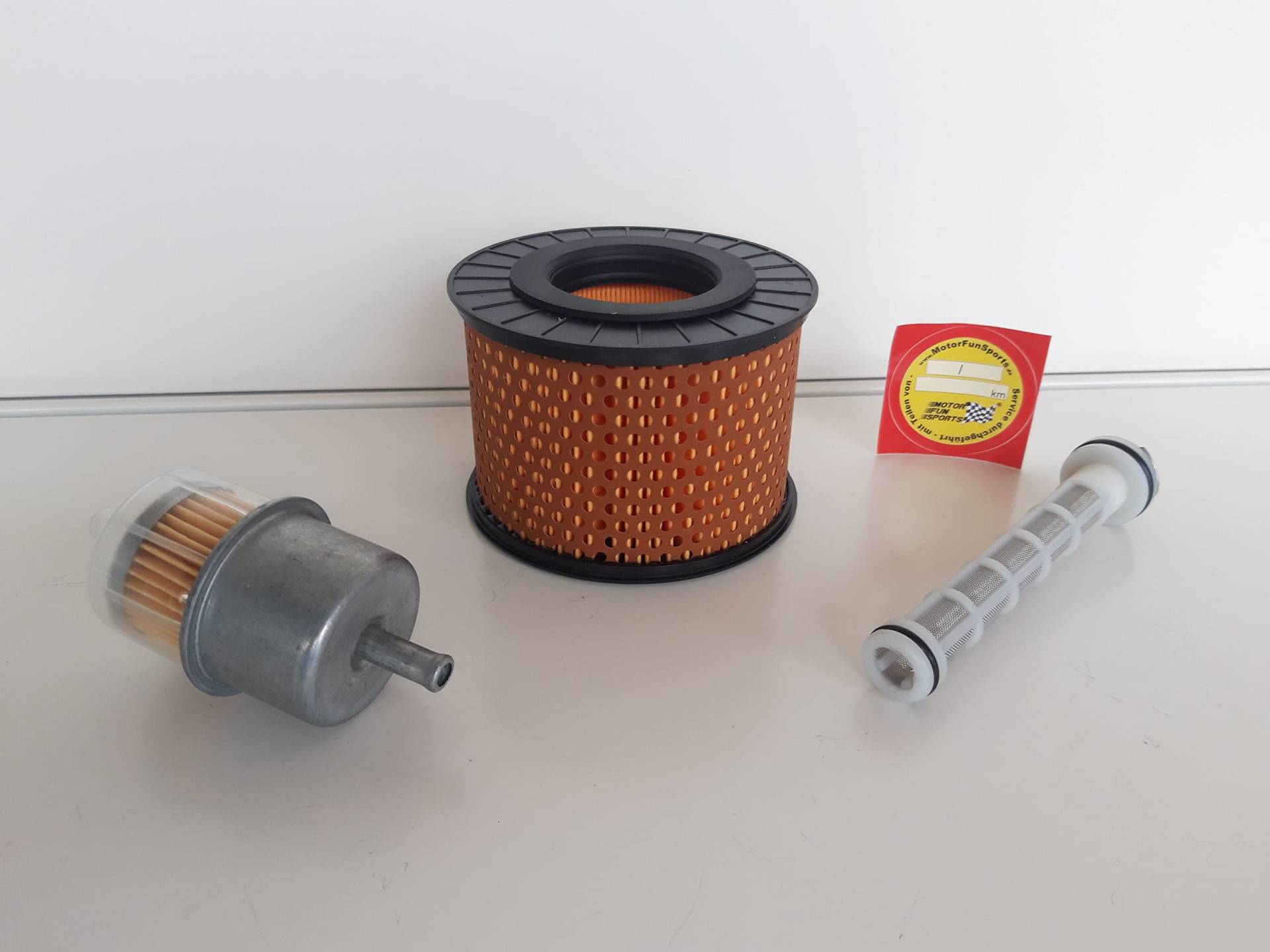 Filter-Satz passend für Rüttelplatten Wacker DPU 2550 H Ölfilter Luftfilter Kraftstoff von MotorFunSports