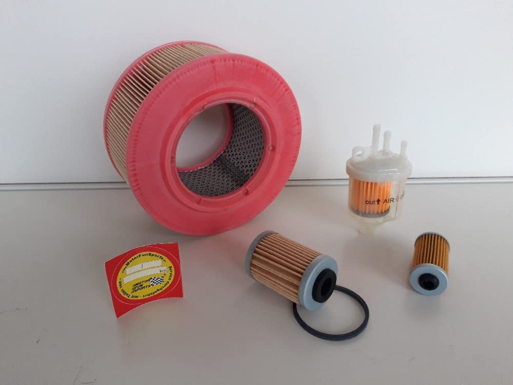 Filter Set kompatibel mit Rüttelplatte Ammann AVH 6020 DHDE Ölfilter Luftfilter Kraftstoff von MotorFunSports