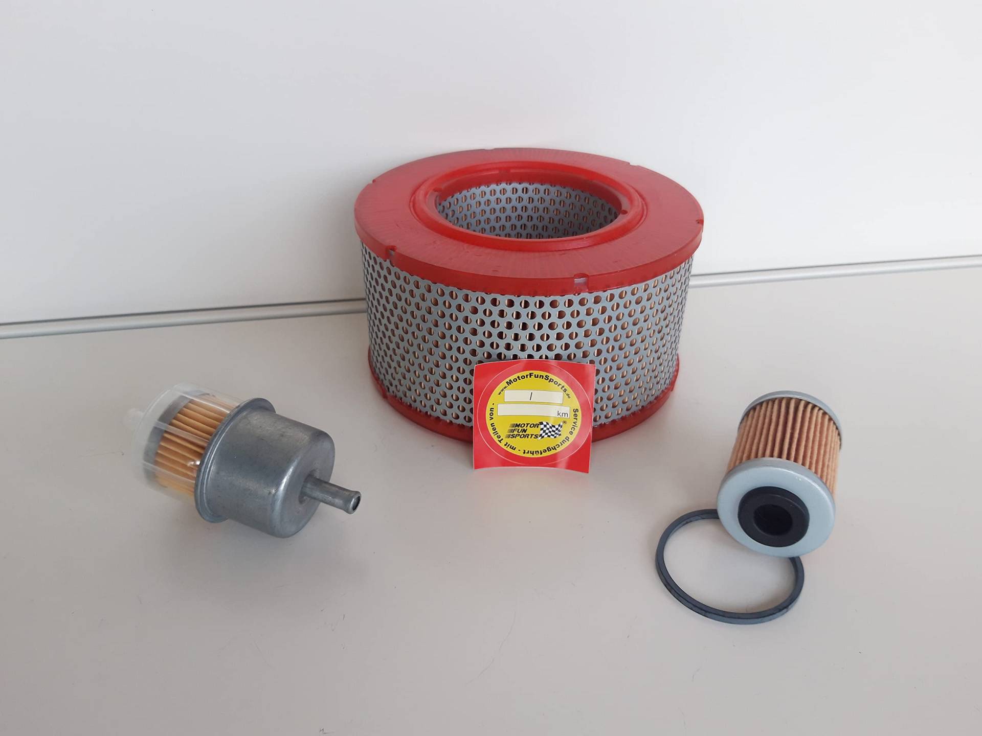 Filter Set kompatibel mit Rüttelplatten Wacker DPU 6555 H Ölfilter Luftfilter Kraftstoff von MotorFunSports