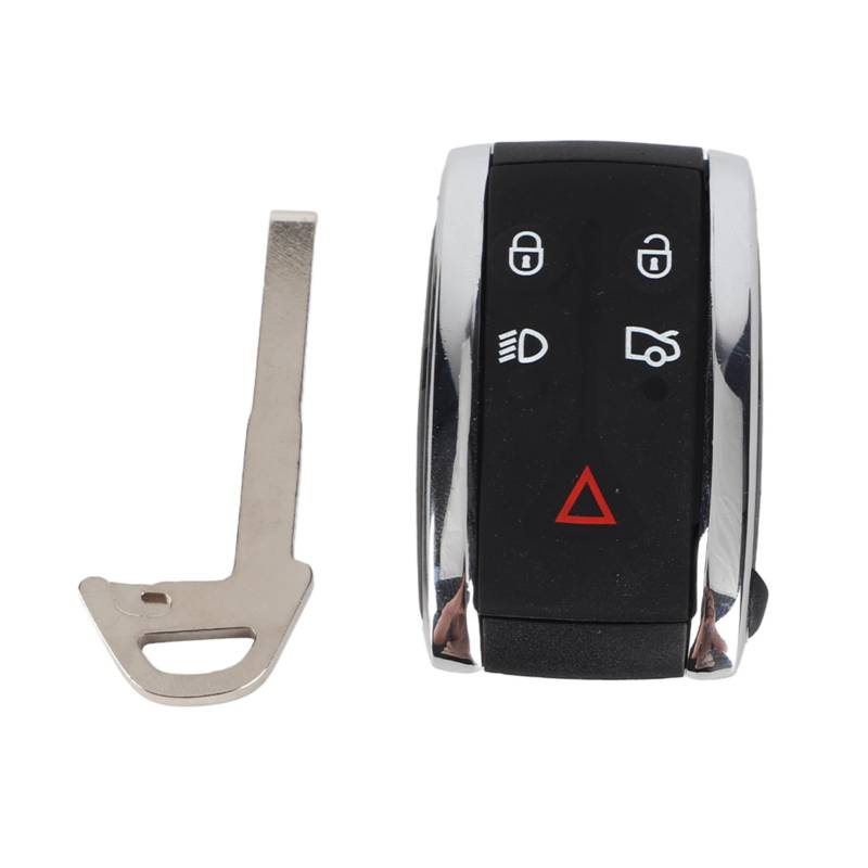 MotorMinds 5 Taste Key FOB Shell, Auto Remote Taste FOB Shell Hülle Ersatz für XF 2009-2012 5 Taste von MotorMinds