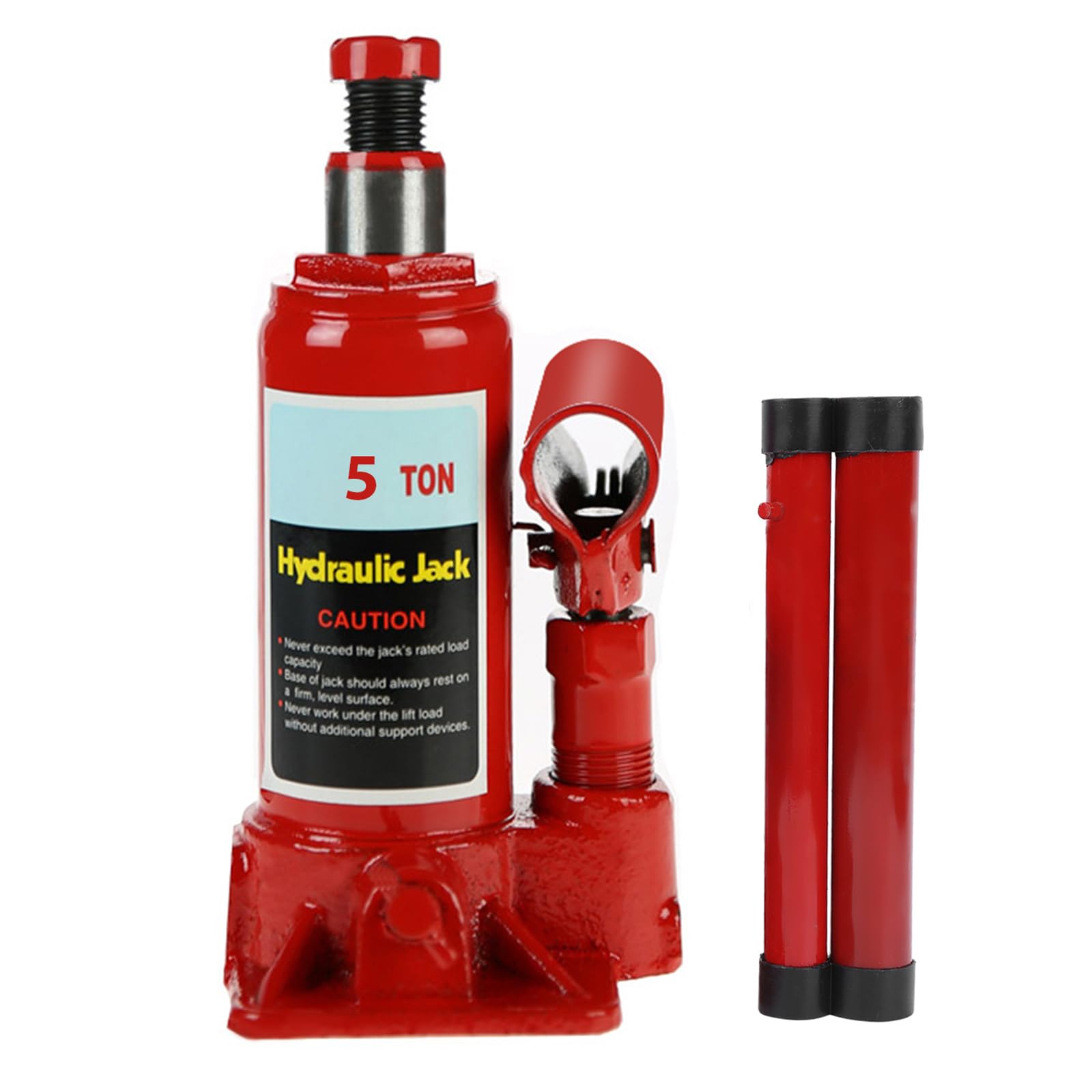 MotorMinds Wagenheber für 5 Tonnen,5T Auto Hydraulic Jack Portable Automobil Fahrzeug Vertical Hydraulic Jack Reifen Changing Tool von MotorMinds