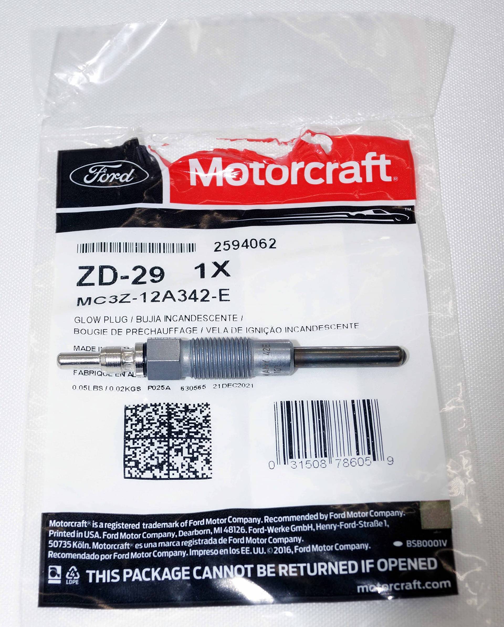 Motorcraft Diesel-Glühkerze von Motorcraft