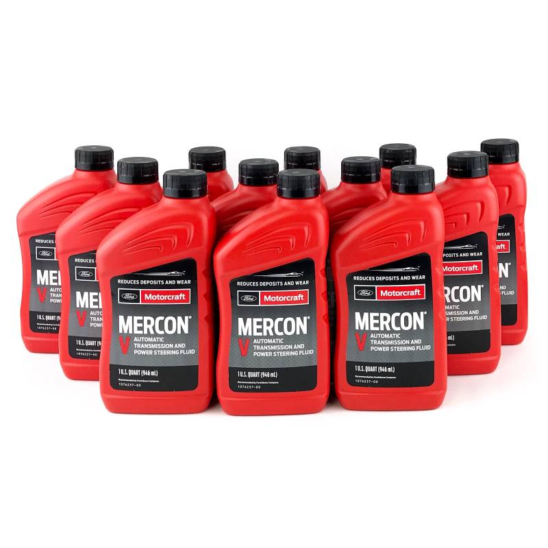 Motorcraft XT5QMC Mercon V Automatic Transmission Fluid - Case of 12 Quarts von Motorcraft