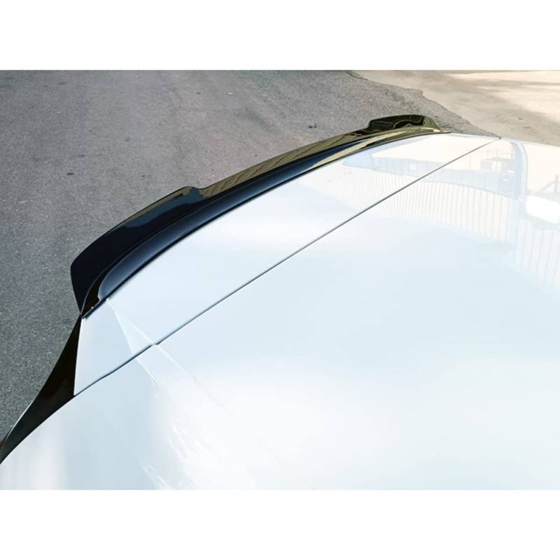 Motordrome A/483 Dachspoiler (Spoiler Cap) kompatibel mit Volkswagen Golf VII GTI/R/R-Line 2012-2017 & Facelift (7.5) 2017-2019 (ABS Schwarz glänzend) von Motordrome