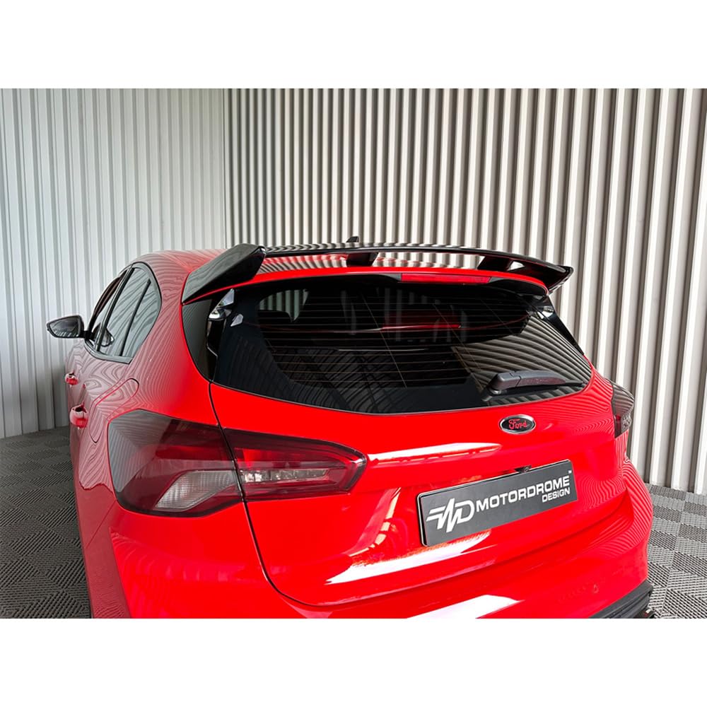 Dachspoiler kompatibel mit Ford Focus IV HB 2018-2021 & Facelift 2021- inkl. ST-Line (PU) von Motordrome