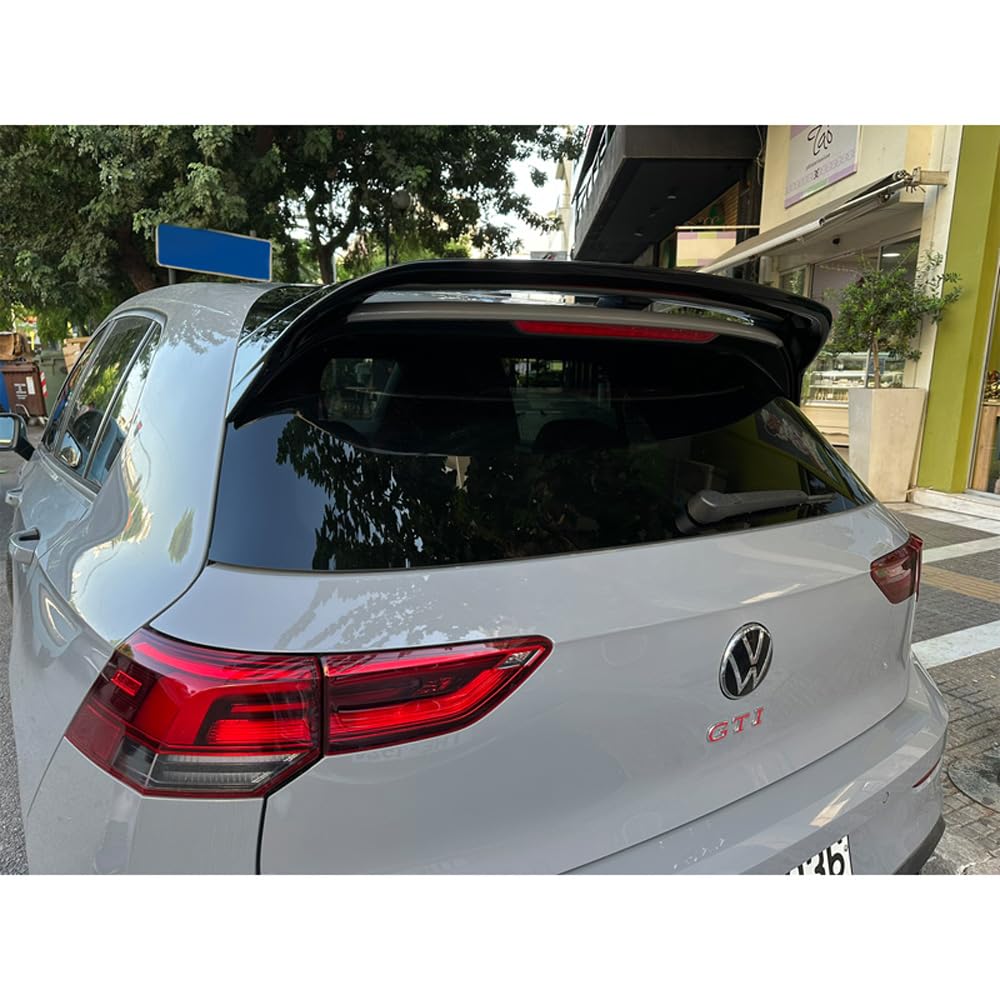 Dachspoiler kompatibel mit Volkswagen Golf VIII GTI/R/R-Line 2020-2024 & Facelift 2024- (PU) von Motordrome