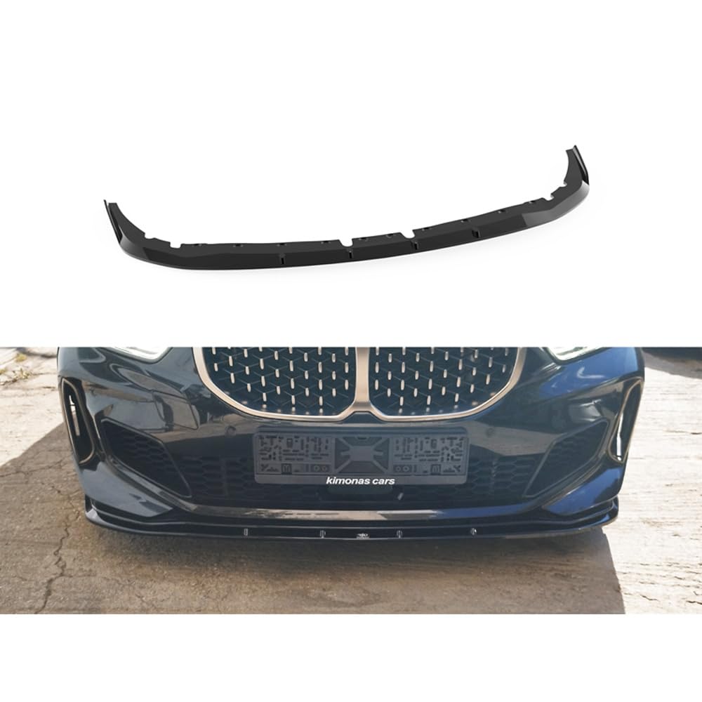 Frontspoiler kompatibel mit BMW 1er (F40) M135i 2019-2024 (ABS Glanz Schwarz) von Motordrome