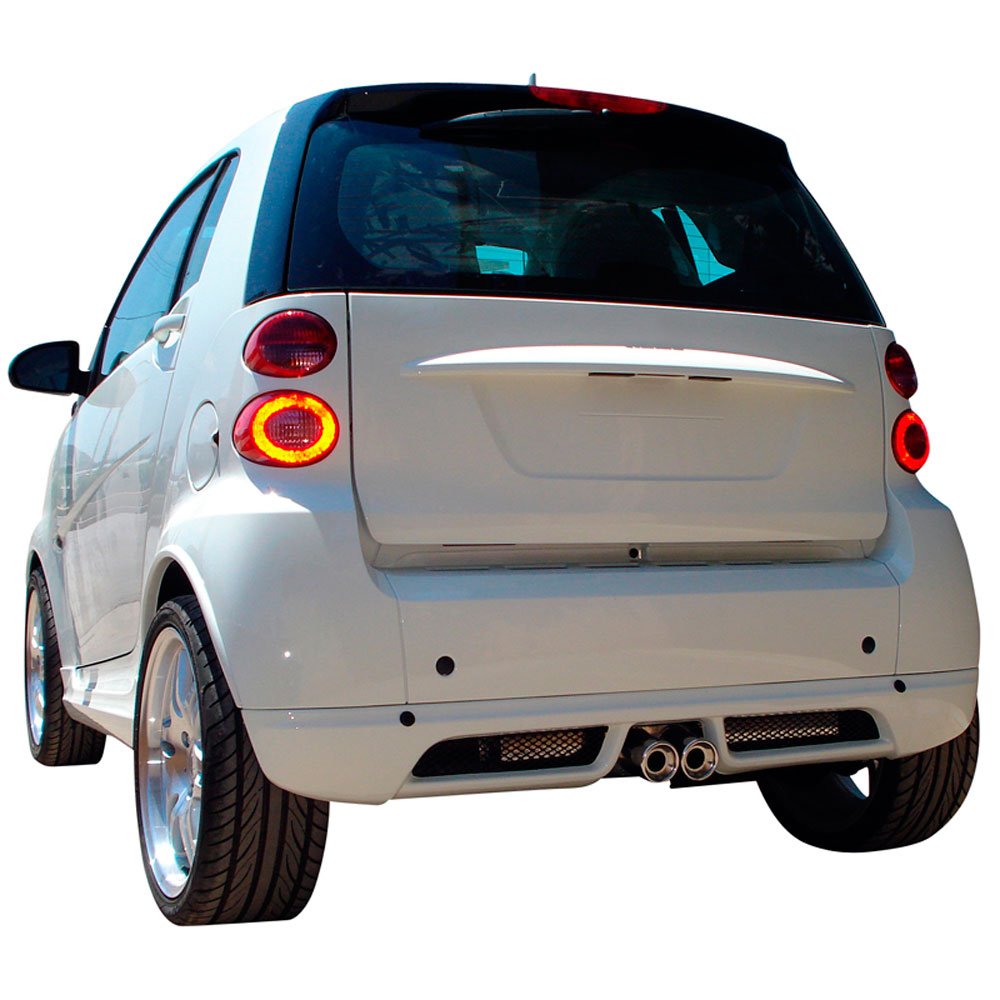 Heckschürzenansatz MCC Smart ForTwo 4/2007- (ABS) von Motordrome