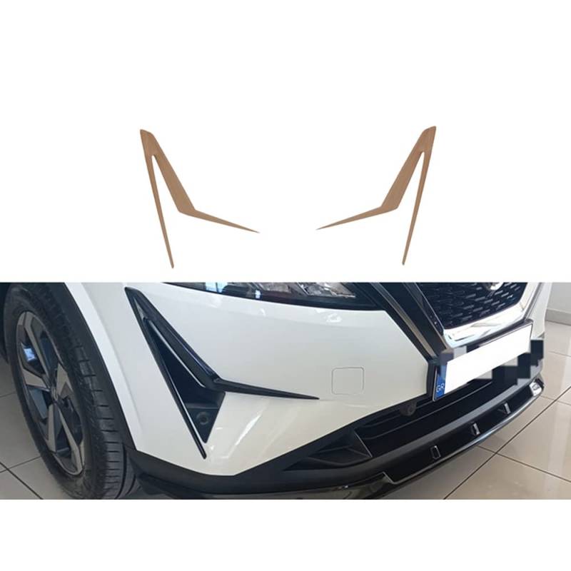 Motordrome K176-002 Frontspoiler-Flügel (Ecken) kompatibel mit Nissan Qashqai III (J12) 2021- (PU) von Motordrome