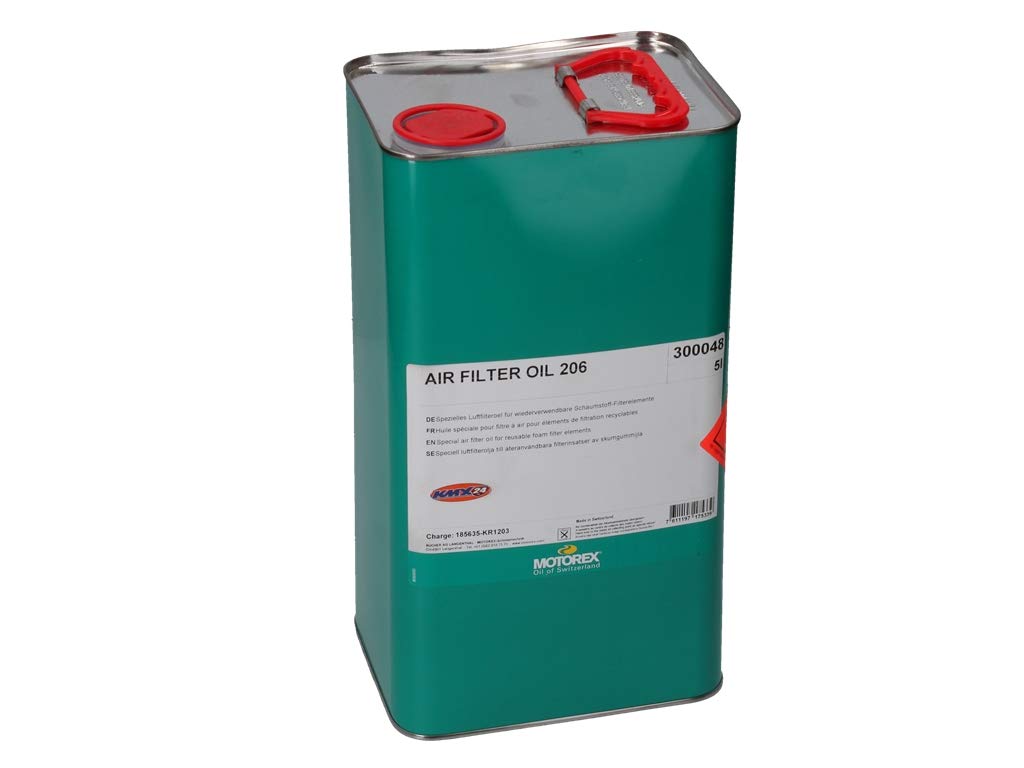 Motorex Air Filter Oil 206 Luftfilteröl 5 Liter Kanister von Motorex