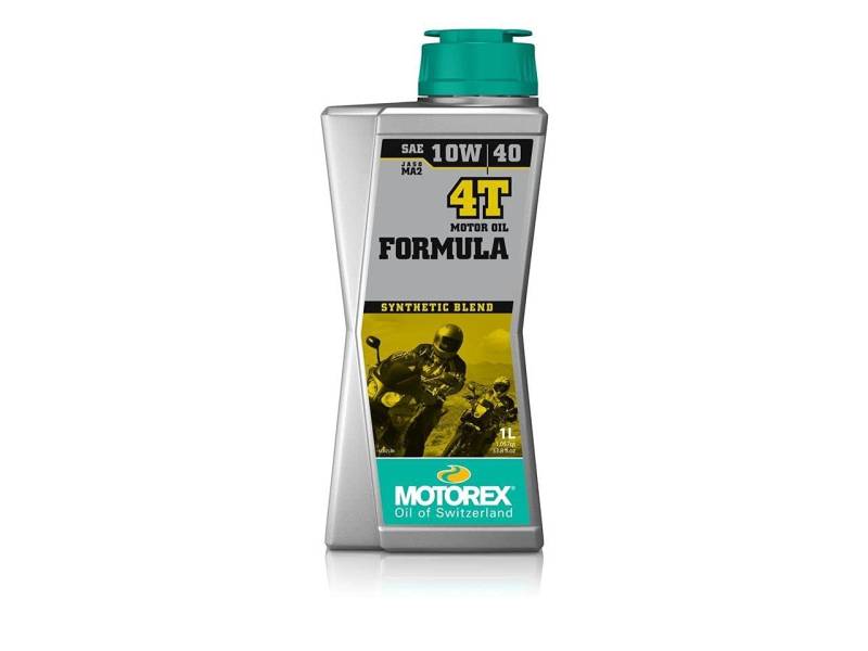 Motorex Formula 4T 10W40 Teilsynthetisches Viertakt Motorenöl 1 Liter von Motorex