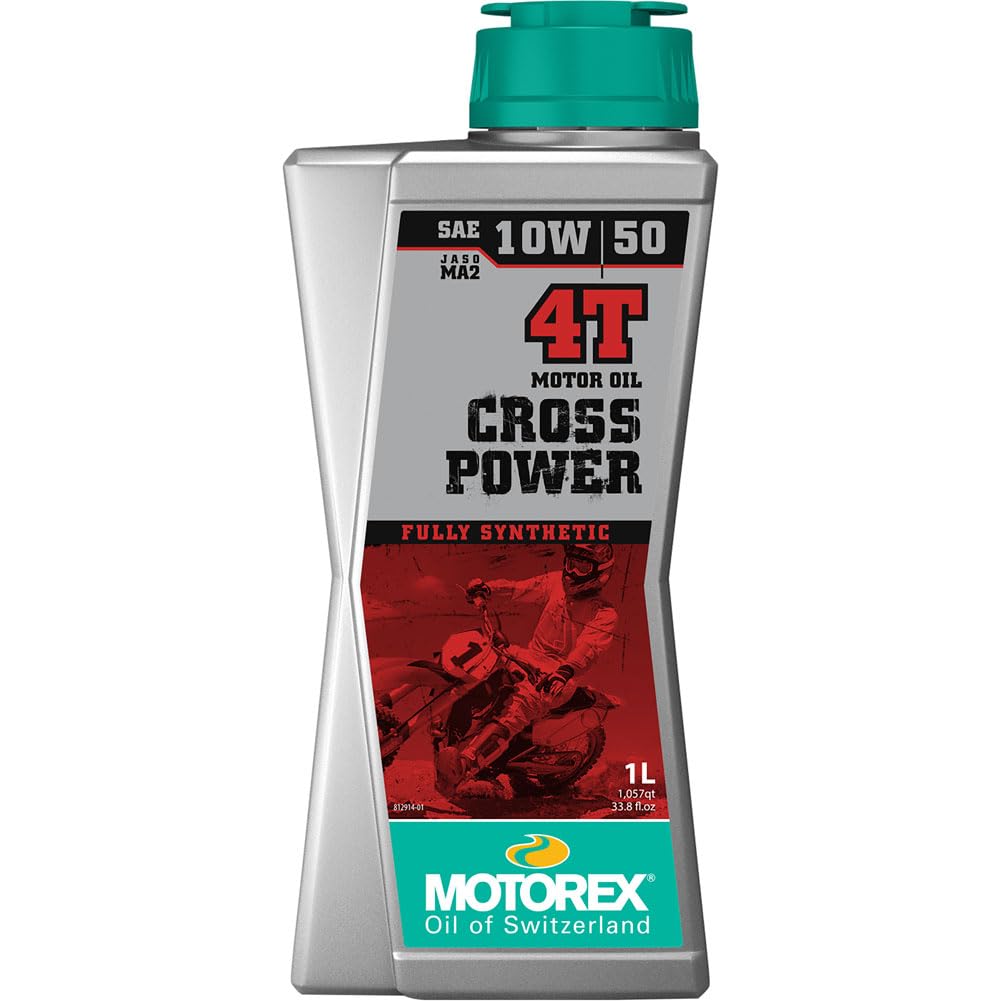 Motorex Motor Oil Sae 10W / 50 Cross 4T Power 4–Stroke Engine Oil 1 Litre von Motorex