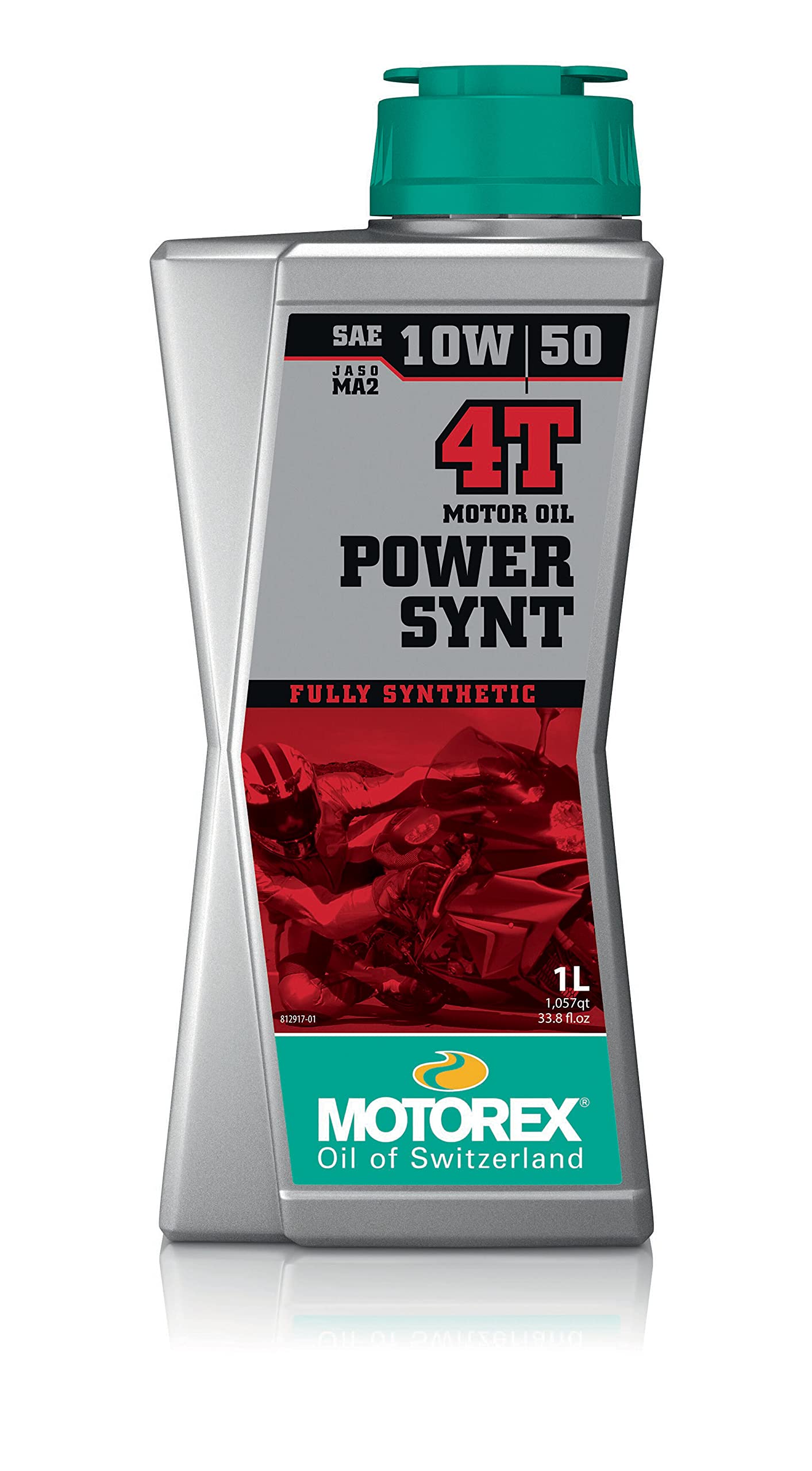 MOTOREX Power Synt 4T Motoröl Öl 10W50 JASO MA2 API SN/SM/SL - 1L 1 Liter von Motorex