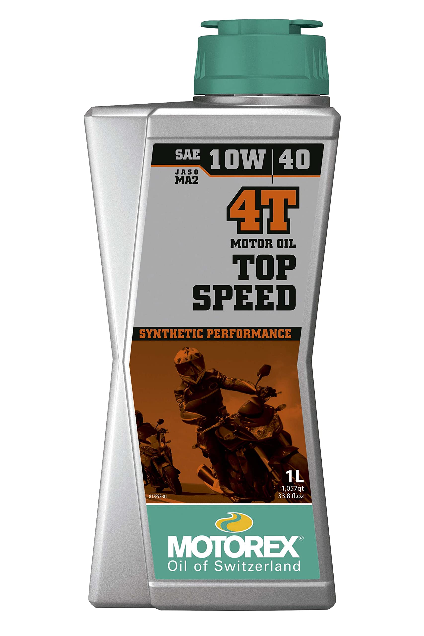 Motorex Synthetisches Motoröl 10W40 Top Speed ​​4T Motorex 1 Liter von Motorex