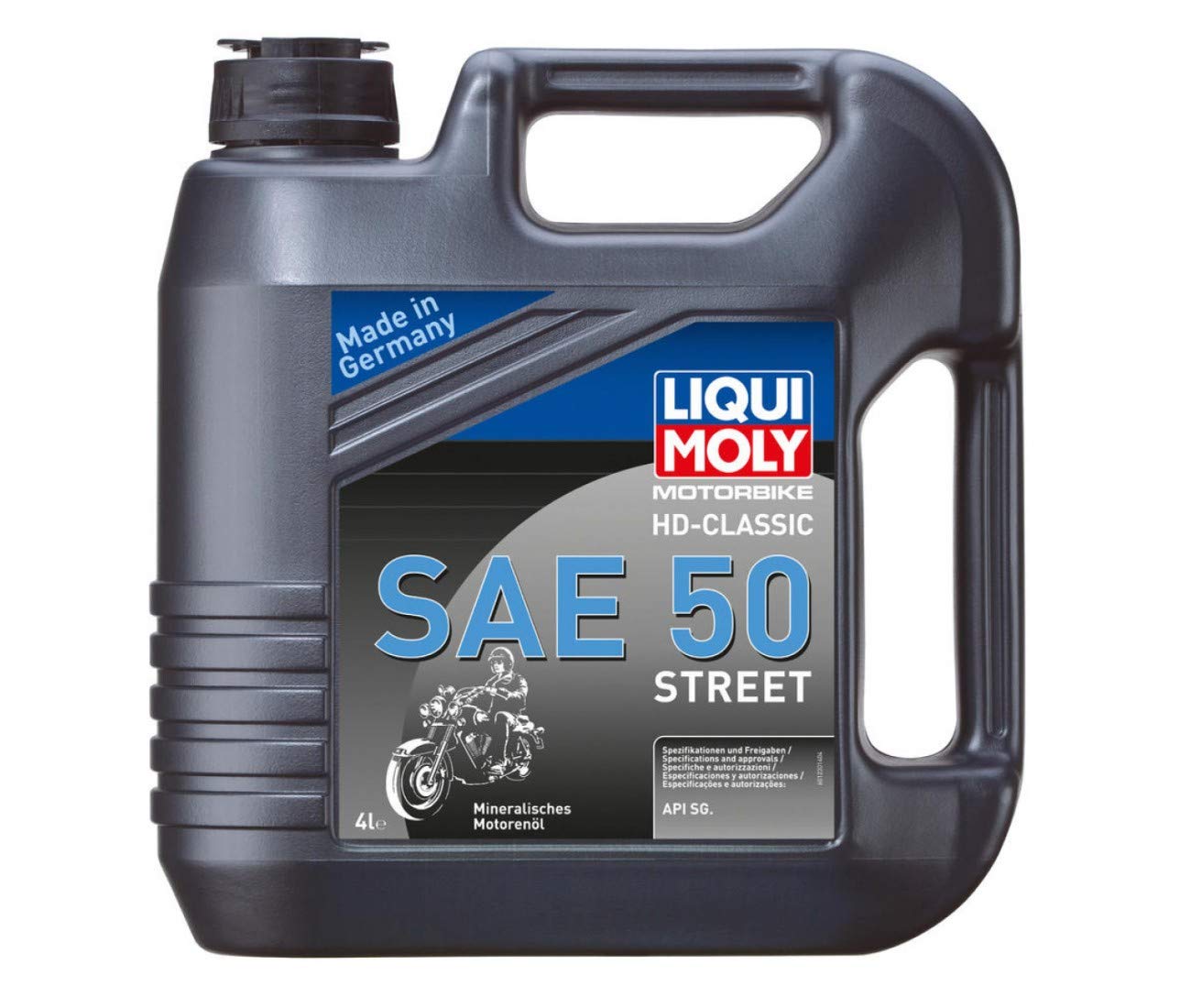 Öl 4 Zeit 4 Liter SAE50 hd-classic Liqui moly-1230 von Motorex