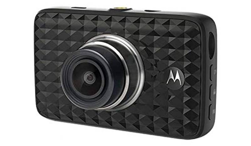 Motorola Lifestyle MDC300 Dash Cam, Auto Dashkamera, Full HD Video loop mit 3'' LCD-Display, Kfz Kamera mit G-Sensor-Schwarz von Motorola