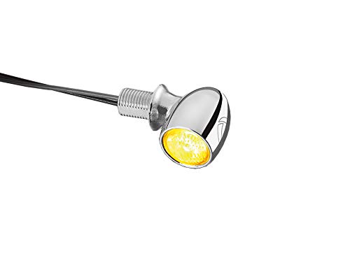 Blinker Motorrad Kellermann Bullet Atto Chrom für hinten u. vorne von Motorrad Burchard