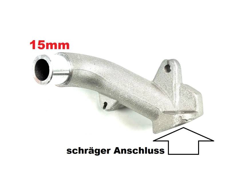 15mm Tuning Ansaugstutzen schräg f. Sachs 504 505 Motor Hercules M Prima 2 3 4 5 von Motosipa